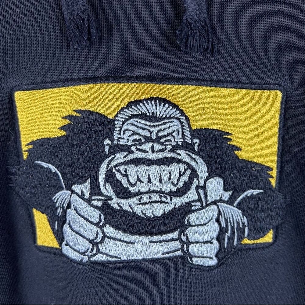 Burleys X Element Skateboard Pullover Hoodie Medi… - image 3